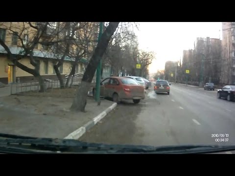 Zapomniał o hamulcu "ręcznym"