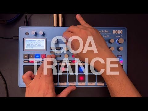 Making a classic 90s Goa Trance on Korg Electribe 2