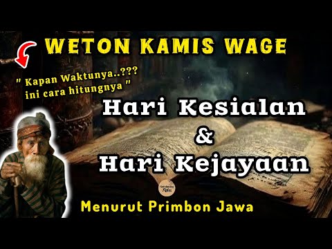 Weton Kamis Wage in 2025 based on Javanese Primbon