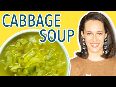 Cabbage and Potato Soup - Vegan Vegetable Recipe - How to Make Cabbage Soup
