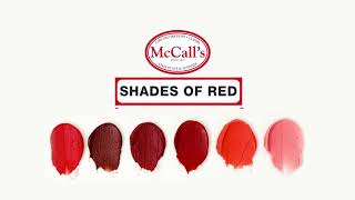 How to Get The Right Shade of Red I McCall