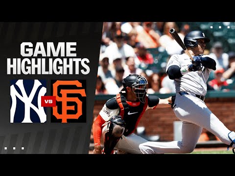 Yankees vs. Giants Game Highlights (6/2/24) | MLB Highlights