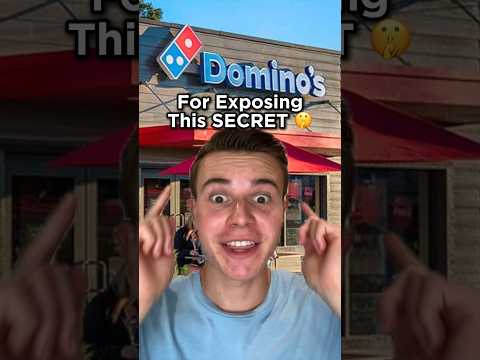 Domino’s Secret Hack! 💰 #dominos #dominospizza #savemoney