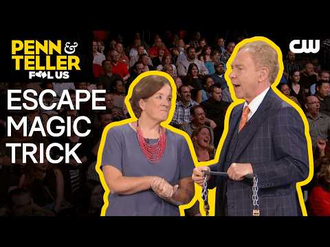 Magician Fools Penn & Teller AGAIN with Escape Magic Trick | Penn & Teller: Fool Us | The CW