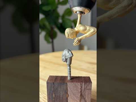 I designed forehead kiss screws