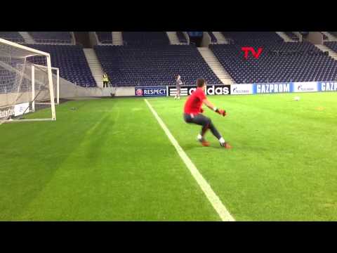 Porto. Lan saioa-Entrenamiento. 2014-10-20