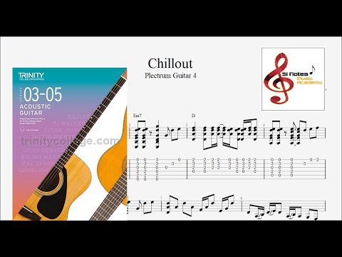Chillout - Nick Powlesland - Trinity Acoustic & Plectrum Guitar - Grade 4 - Syllabus 2020 -2023