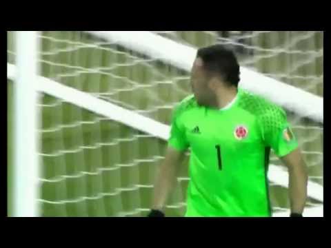 colombian goalkeeper David Ospina great penalty saves