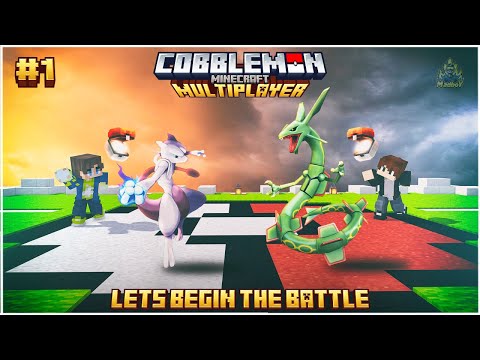 LETS BEGIN THE BATTLE 🔥| Cobblemon Multiplayer | Minecraft in Telugu