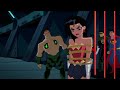 Justice League Action Wonder Woman Defeat Tied Up By Amazo