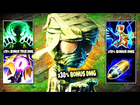 We Found another MONSTER ~ 38% Bonus (19% True) Damage Amumu Top Lane Build 🔥 LoL Amumu s13 Gameplay