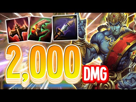 This Build Makes Rama's Ult do 2,000 DAMAGE in SMITE!