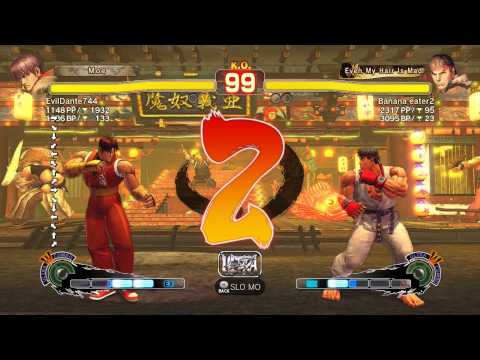 USF4 - EvilDante744 (Guy) vs WA Solid (Ryu)