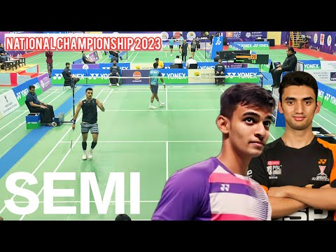 CHIRAG SEN V/S KIRAN GEORGE SENIOR NATIONAL BADMINTON CHAMPIONSHIP 2023 GUWAHATI MEN'S SINGLES SEMI