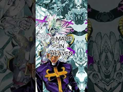 Top 10 Strongest JoJo Stands