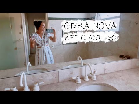 Apartment in São Paulo undergoing complete renovation of an old apartment.