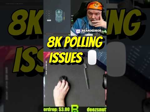 8K Polling: Messing With Your Aim? 🖱️❌ | Gaming Mouse Review