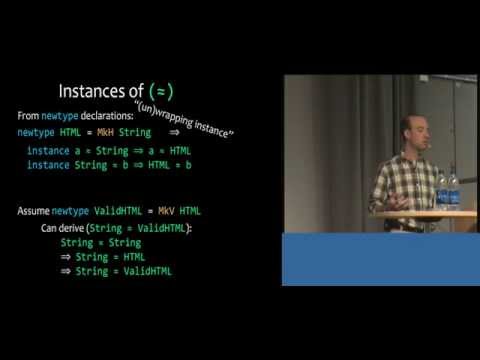 ICFP 2014: Safe Zero-Cost Coercions for Haskell - Richard A. Eisenberg