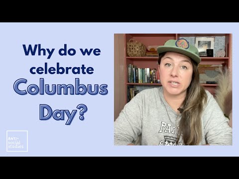 How did Columbus Day become a national holiday?