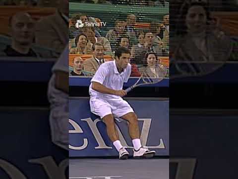 UNREAL Sampras shotmaking on his birthday 🎉