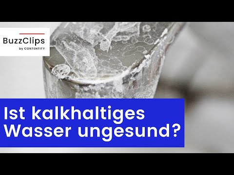 Ist kalkhaltiges Wasser ungesund?