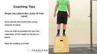 509. Single Leg Lateral Box Jump (2-Foot Land)