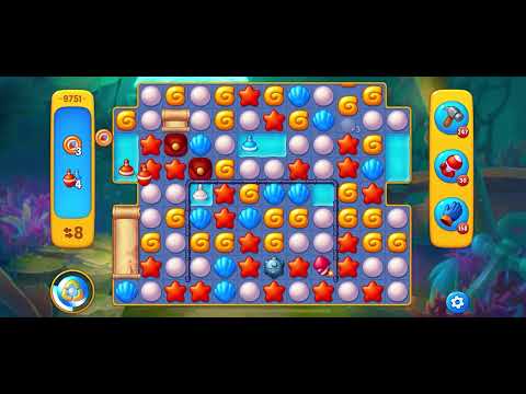 Fishdom level 9751 no boosters フィッシュダム ノーマル