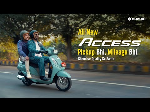 New Suzuki Access: Pickup Bhi, Mileage Bhi, Shandaar Quality ke Sath!