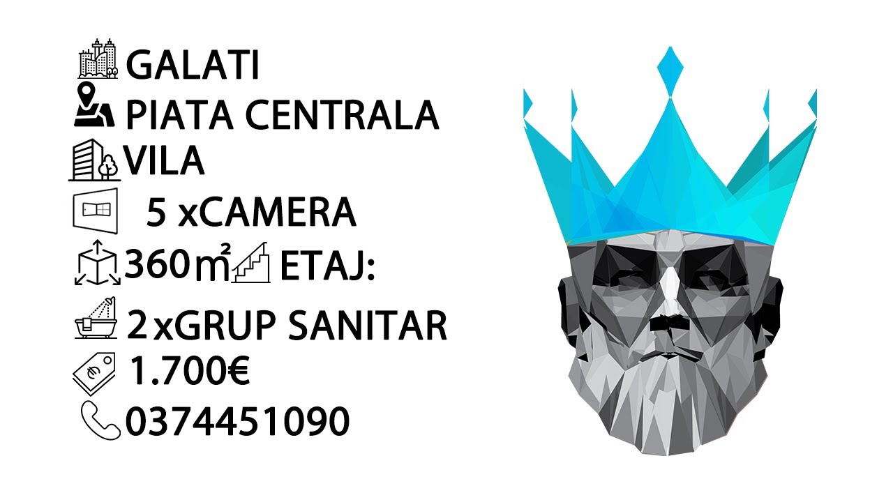 Tur video Vila 5 Camere | Piata Centrala | Balcon | Garaj | Curte | Petfriendly