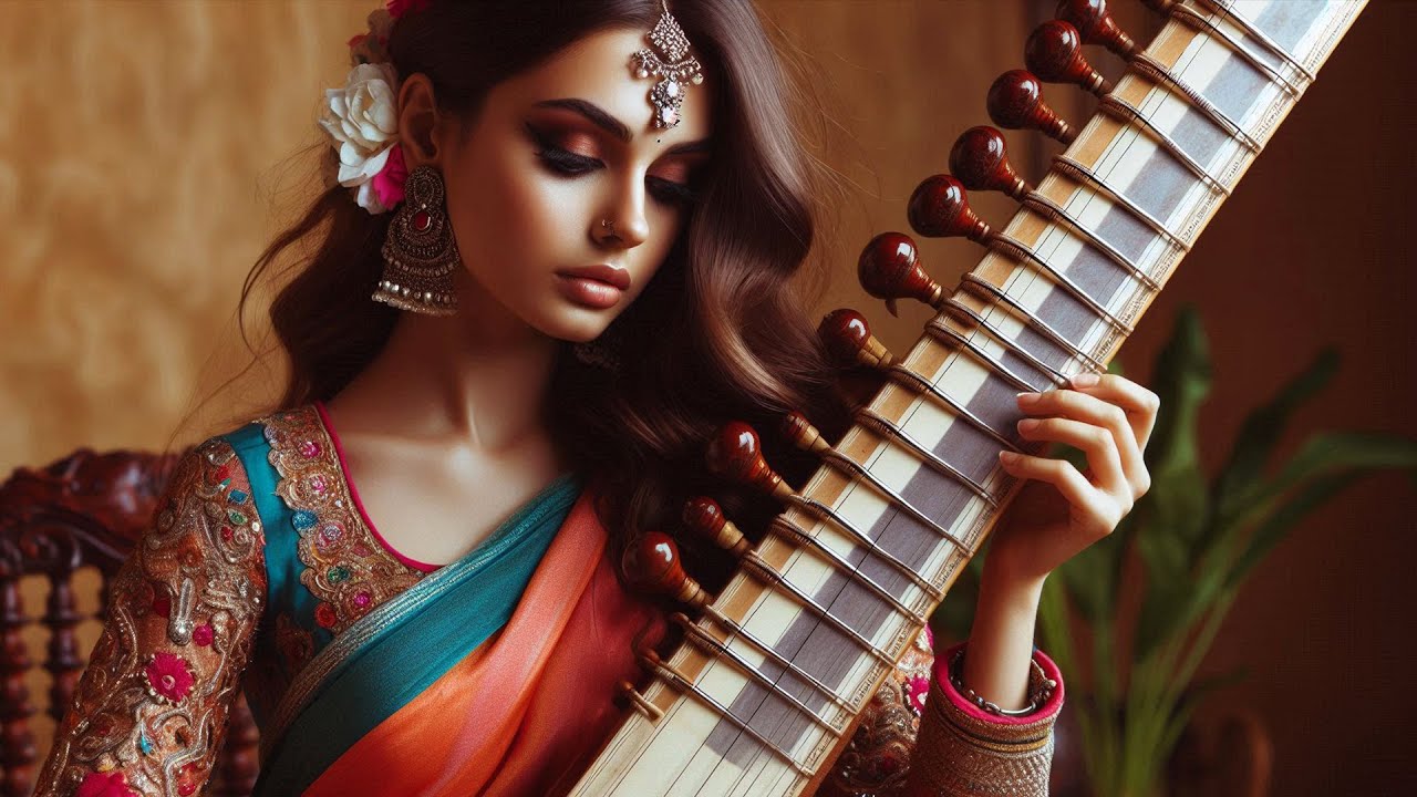 Veena and Tabla Melodic Indian Classical Relax Music| Soothing Instrumental | Calm & Peaceful Sounds