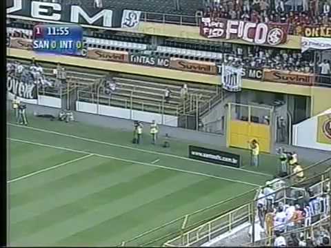 Santos 3 x 0 Internacional - Campeonato Brasileiro 2004