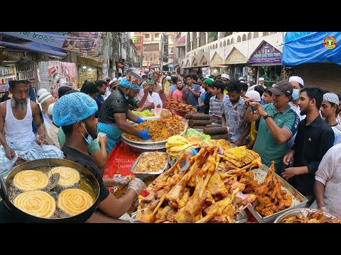 IFTAR HEAVEN Of Old Dhaka !! Ramadan Special Street Food in Chawkbazar 2025 ! Delicious Food Corner