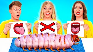 Bite, Lick or Nothing Challenge | Food Battle by Friendly DO