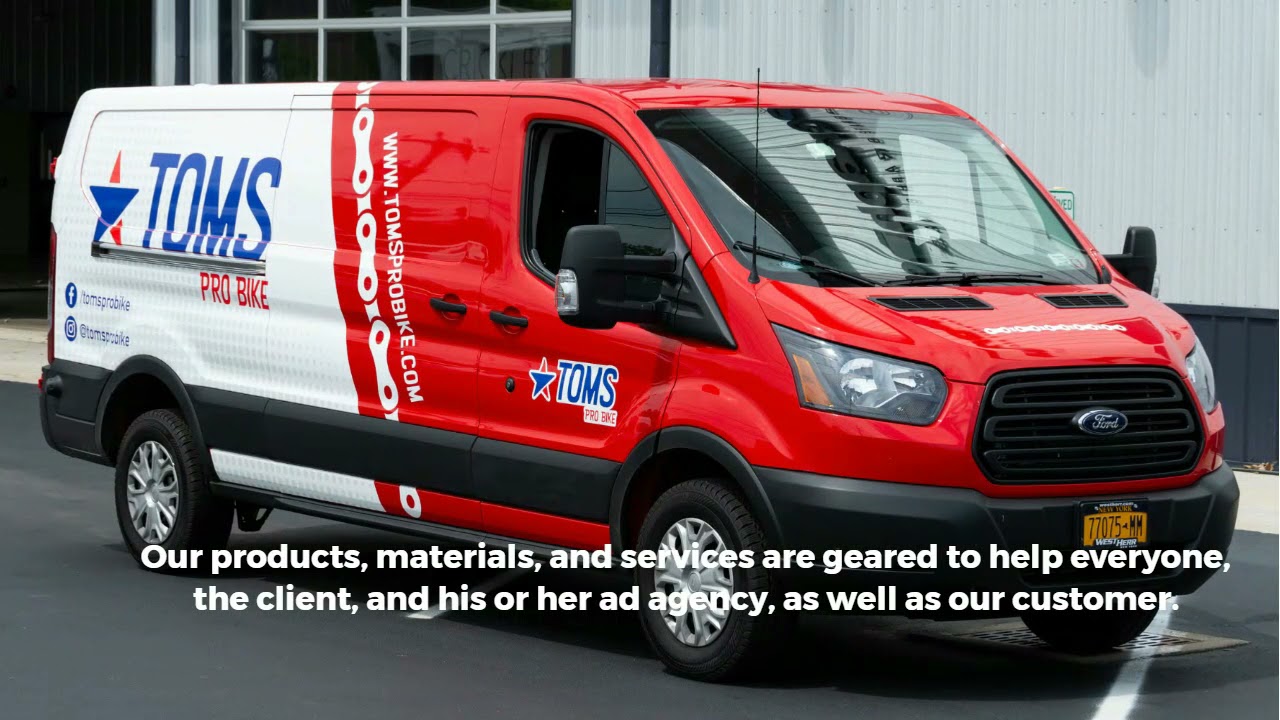 Fleet Graphics by Platon Graphics. Creative vinyl wrapping for commercial vehicles like trucks.