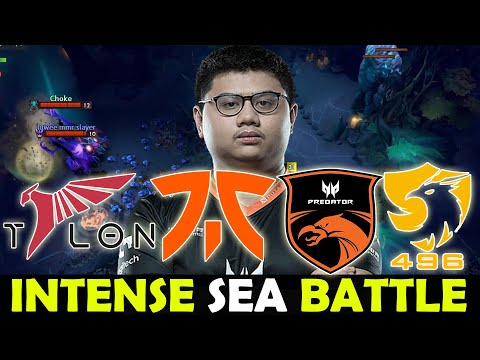 ARMEL MID INVOKER - INTENSE SEA BATTLE | DOTA 2 Gameplay
