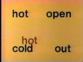 Classic Sesame Street Animation Match The Word HOT