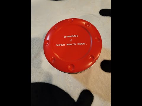 Casio G Shock x Super Mario Bros  Unboxing