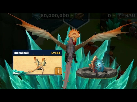 Threadtail max level 124 titan mode||Dragons rise of Berk