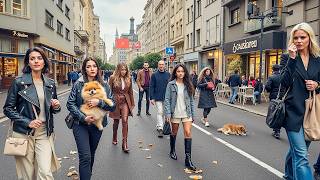 Download lagu Bucharest Autumn 2025 🍁 – Beautiful Romanian Girls Walking Tour on Calea Victoriei 4K mp3