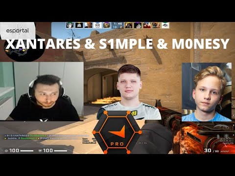S1MPLE & XANTARES & M0NESY playing FPL in the same TEAM