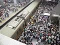 Beijing Subway, Line 13, morning rush hour - just a ...