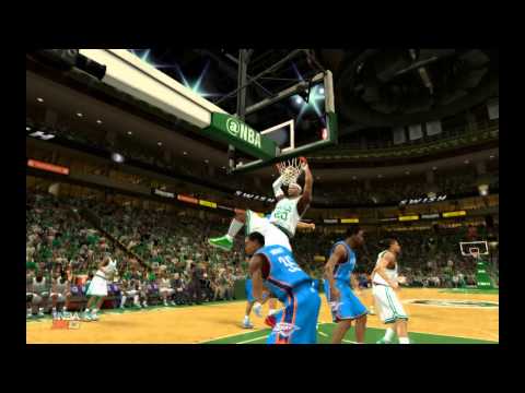 NBA 2k13 - My Player Travis Bowen - Torching the Thunder - Huge block on KD - Teaser