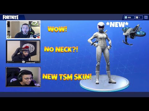STREAMERS REACT TO NEW OVERTAKER & WHITEOUT SKINS! (NO NECK)