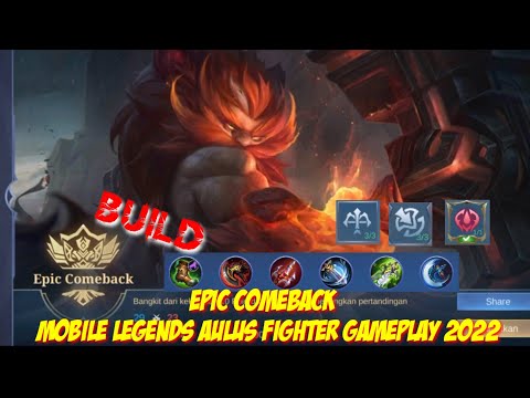 Epic Comeback || Mobile legends Aulus Fighter Gameplay 2022 || ij GAMEPLAY ||