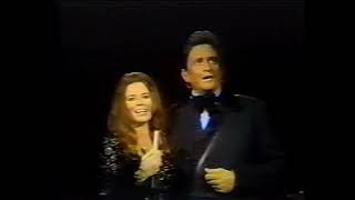Johnny Cash and June Carter Cash sing &quot;Help me Make it Through the Night&quot;