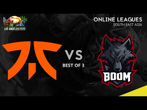 Fnatic vs Boom Esports Game 3 (BO3) | ESL One Los Angeles Online 2020:SEA
