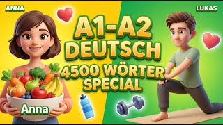 A1-A2 German: HEALTH & FITNESS Conversation (Lektion 22)