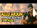 Allu Arjun Workout And Diet Routine Radio City