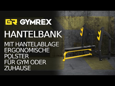 Video - Hantelbank - mit Hantelablage