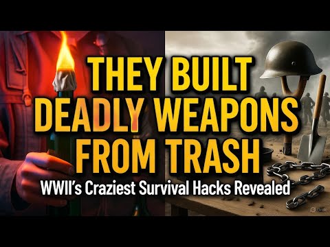 Soldiers Built These 9 Deadly WWII Weapons From Household Junk!